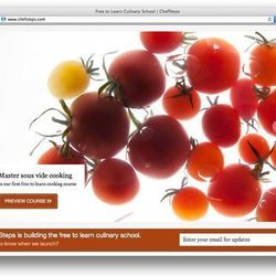 <a href="http://eater.com/archives/2012/09/26/modernist-cuisine-alumni-launch-chefsteps-an-online-culinary-school.php">Modernist Cuisine Alumni Launch ChefSteps, an Online Culinary School</a> 