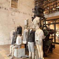 New all saints store on chicago's michigan avenue