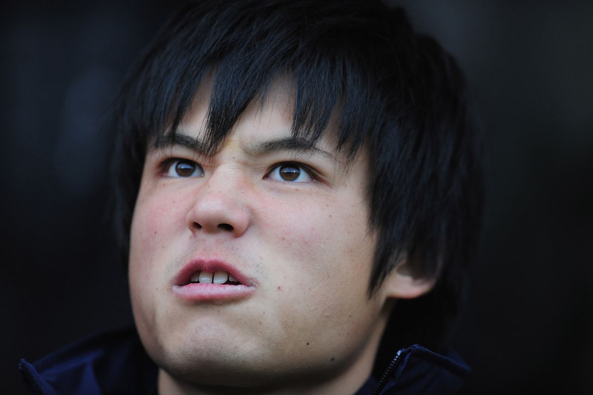 Welcome to our world Ryo.  (Photo by Jamie McDonald/Getty Images)
