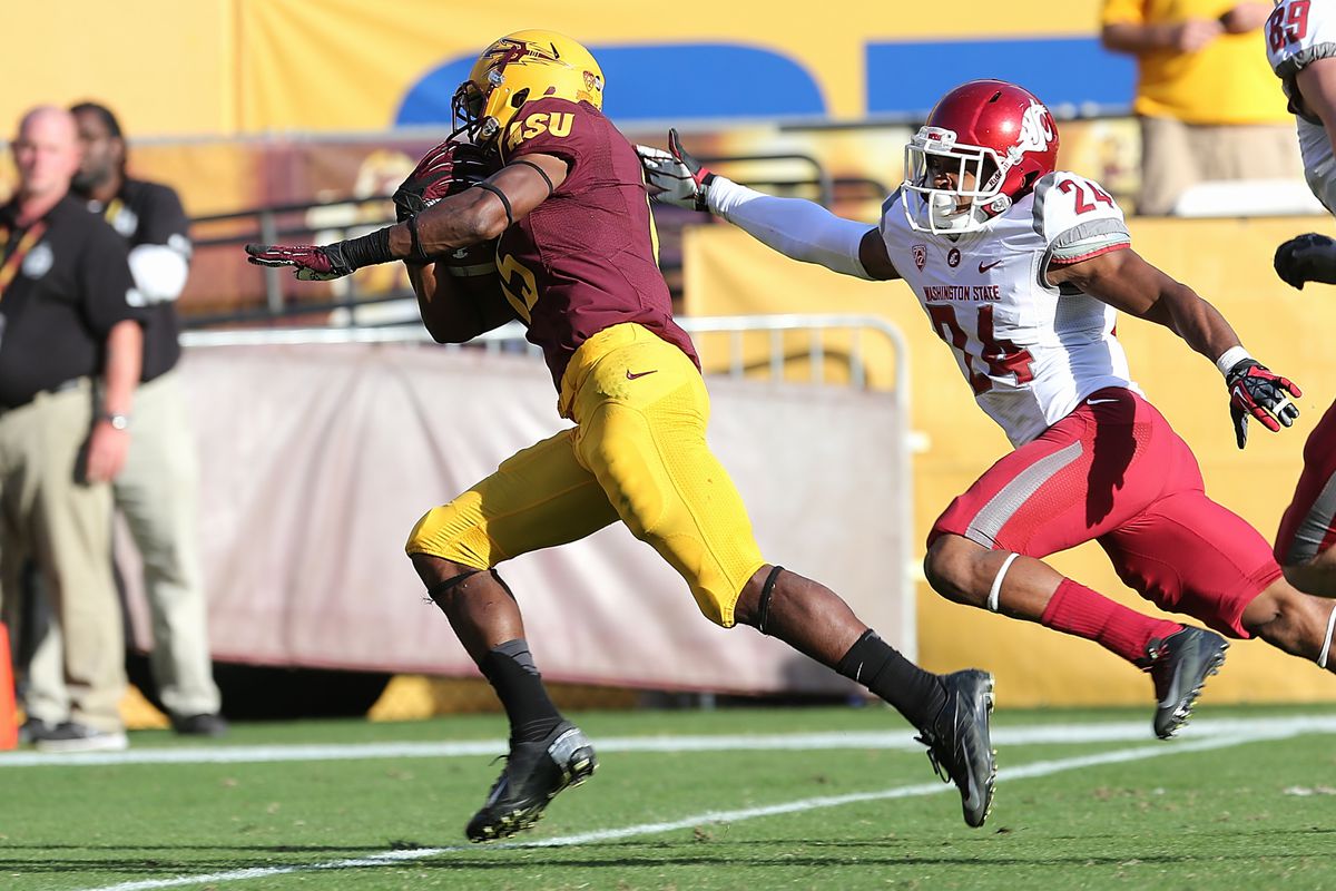 Rashad Ross and the Sun Devils ran right past the Washington State Cougars