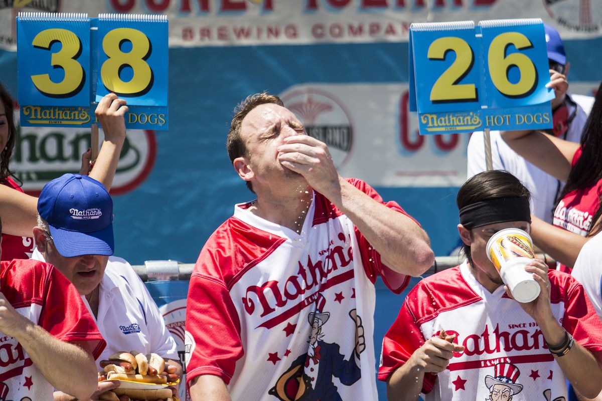 Annual Coney Island Hot Dog Eating Contest Held On July 4th