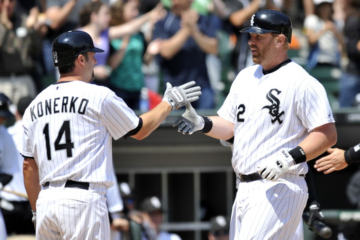 Donkey Kong came up big, accounting for all four of the White Sox's RBI.