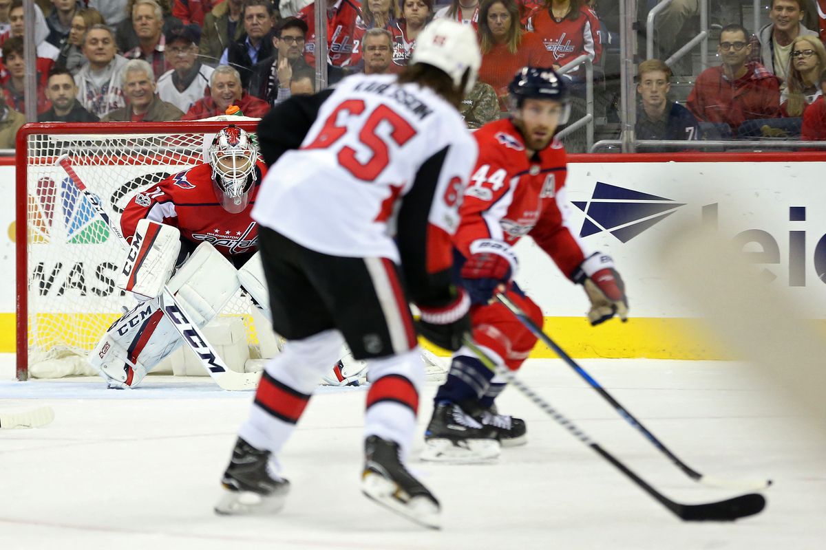 NHL: Ottawa Senators at Washington Capitals