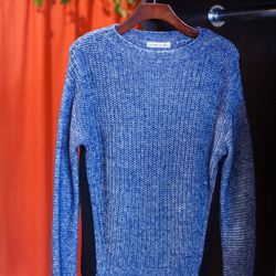 Tsumori Chisato, <a href="http://www.honeyintherough.com/Tsumori-Chisato-Blue-Washed-Sweater.html/?">$475</a>