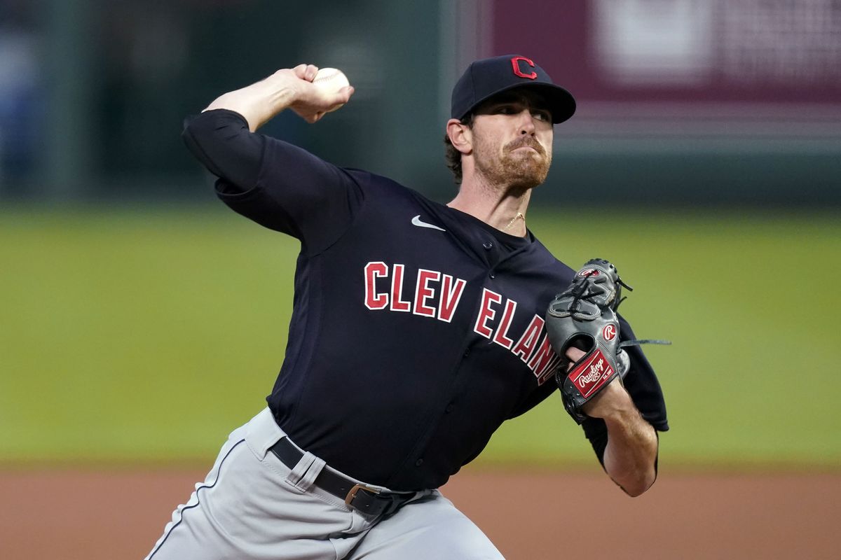 Indians starting pitcher Shane Bieber won the AL Cy Young Award.