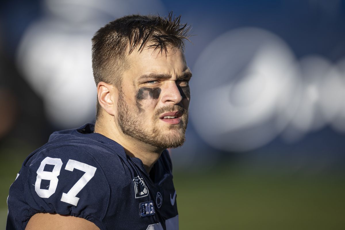 The Do-It-All Penn State TE prospect, Patrick Freiermuth - Hogs Haven