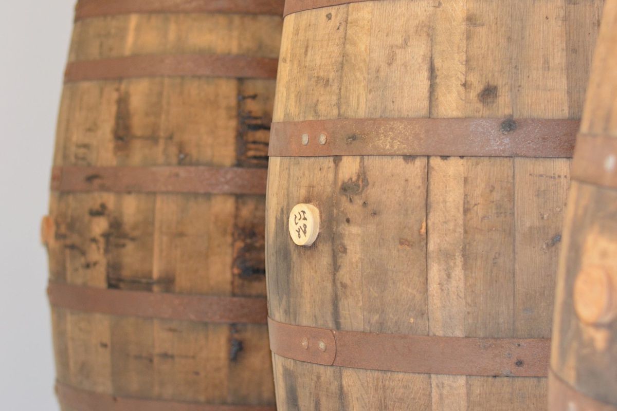  Silver Oak Cabernet barrels used to age NOLA Brewing's Swamp Grape Escape with Brettanomyces 