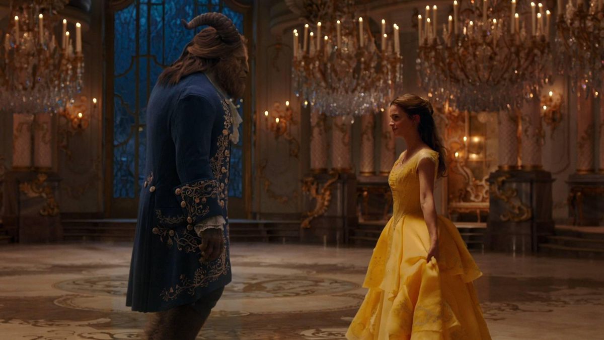 Belle’s costumes don’t fit the live-action Beauty and the Beast, but