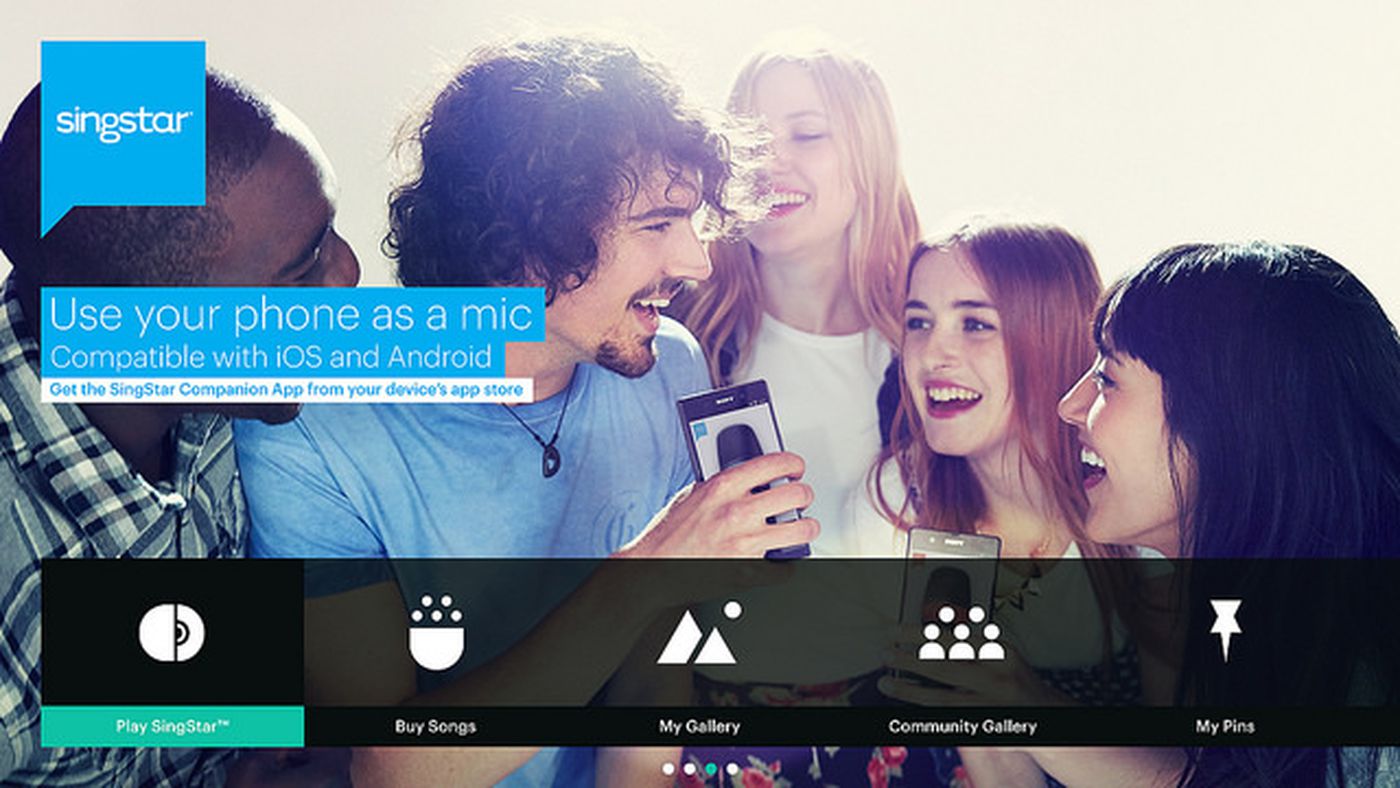 chef samenvoegen roman Singstar' for PlayStation 4 turns your smartphone into a mic - The Verge
