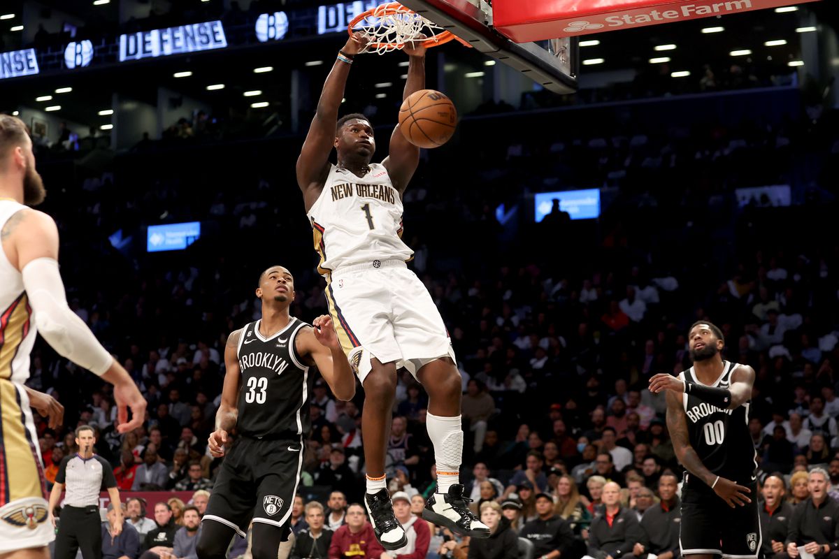 NBA: New Orleans Pelicans at Brooklyn Nets