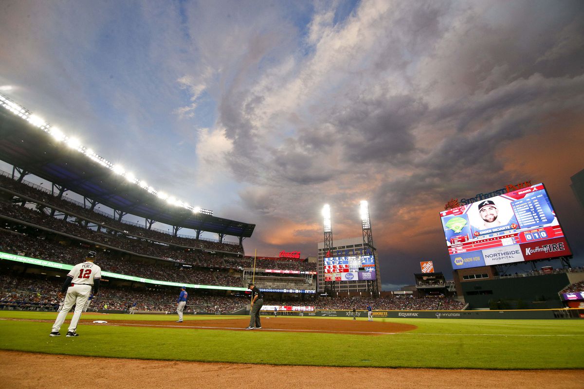 MLB: Chicago Cubs at Atlanta Braves