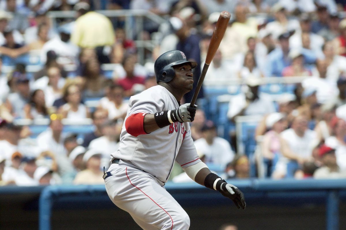 Boston Red Sox’ David Ortiz hits a solo home run to center f