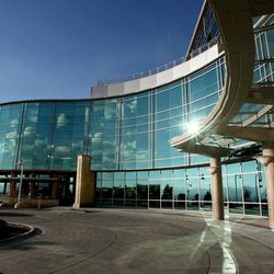 Exterior of the new wing of the Huntsman Cancer Institute Wednesday, Oct. 26, 2011, in Salt Lake City, Utah.  