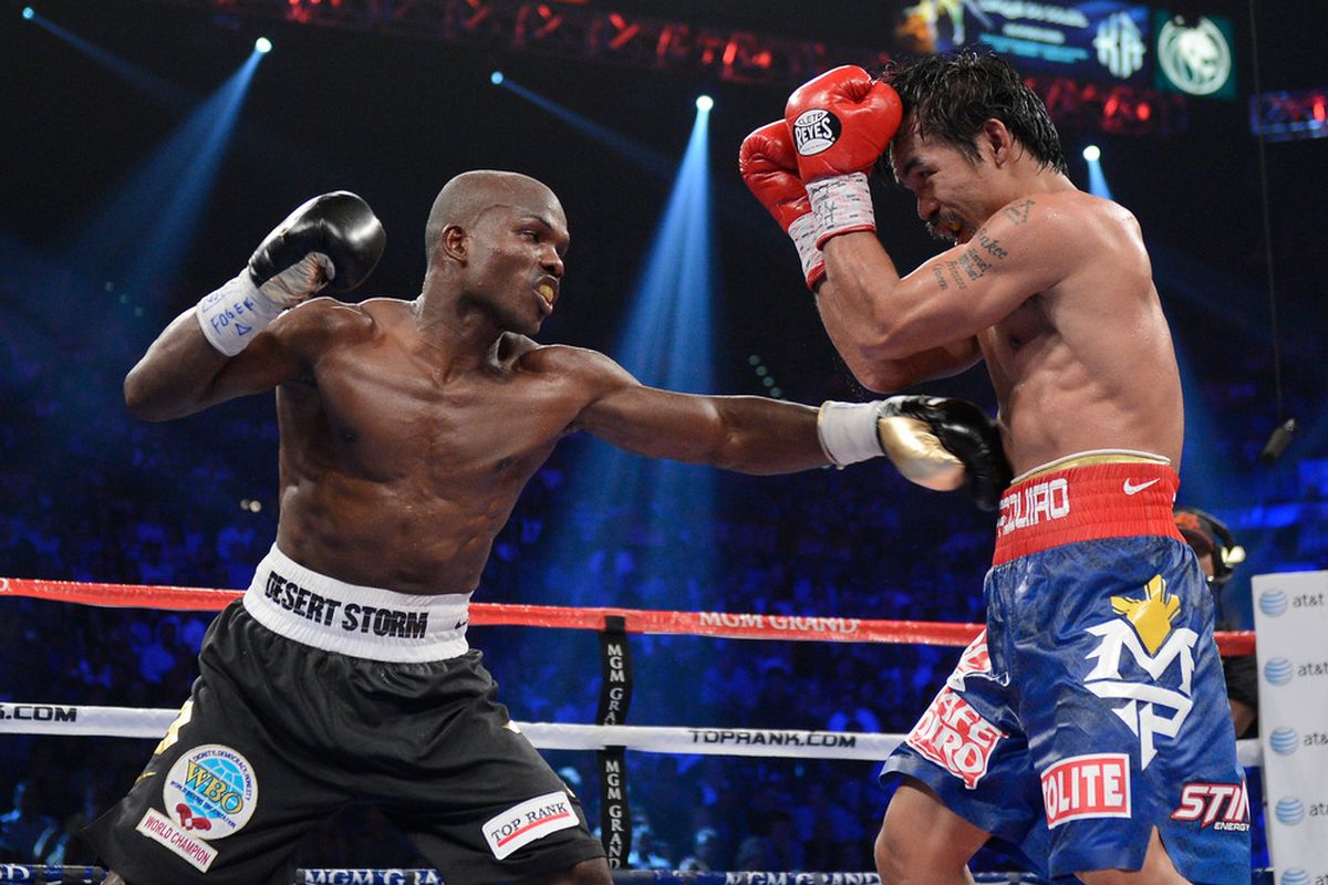 Timothy Bradley didn't win judge Jerry Roth's card on Saturday, but Roth felt it was a very close fight, and that the controversy has been overblown. (Photo by Kevork Djansezian/Getty Images)