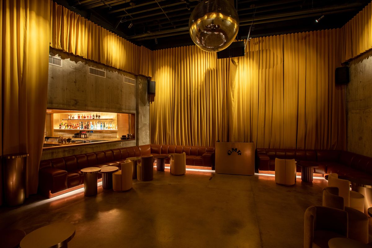 Lounge seating area at 71 Studio &amp; Bar at Grandmaster Recorders