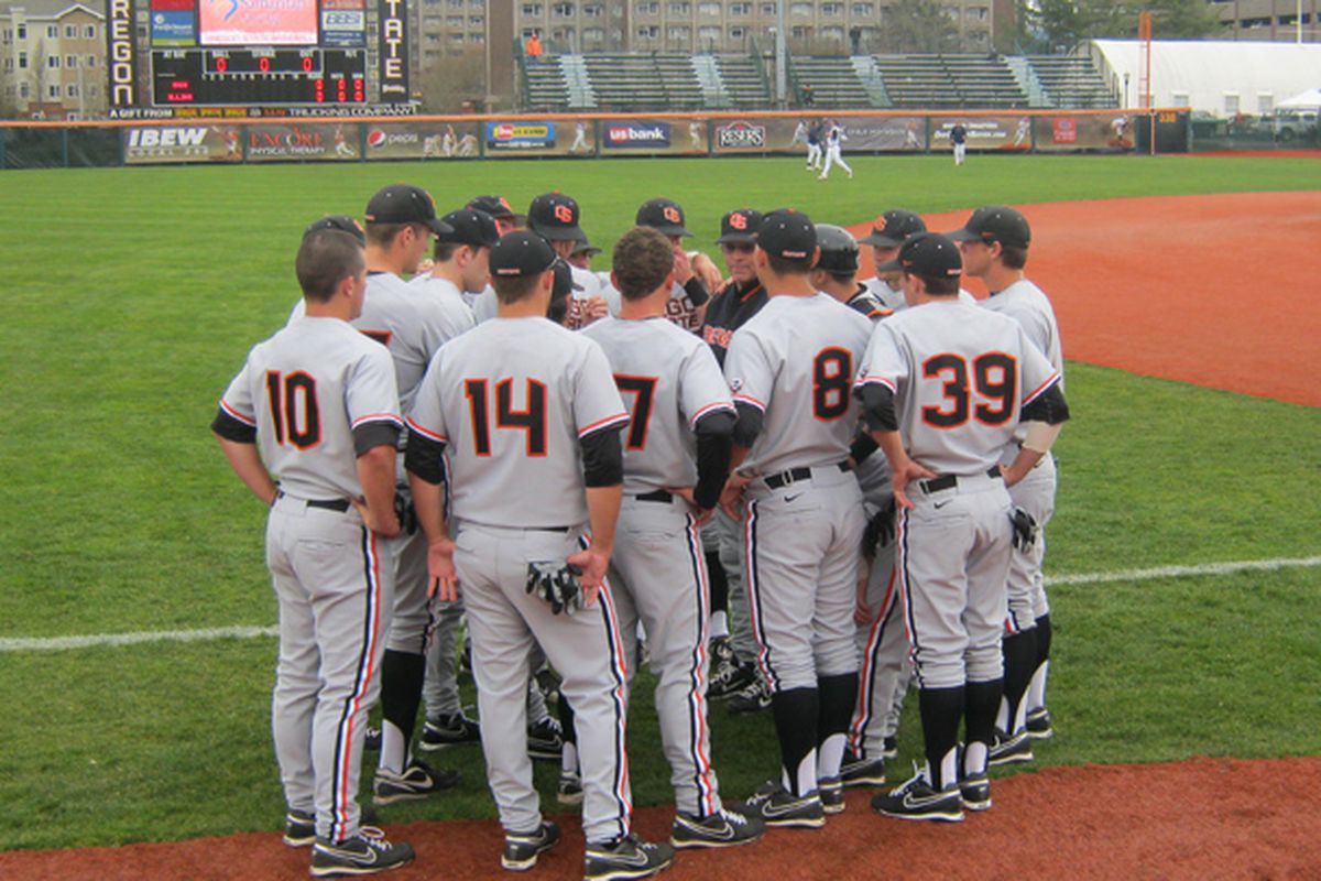 Time to huddle up for the 2015 Oregon State baseball schedule has been finalized and it looks challenging!