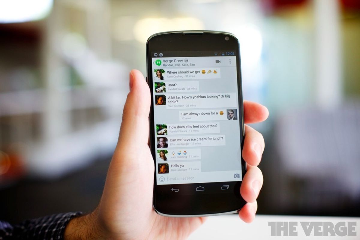 Gallery Photo: The new Google Hangouts (photos and screenshots)