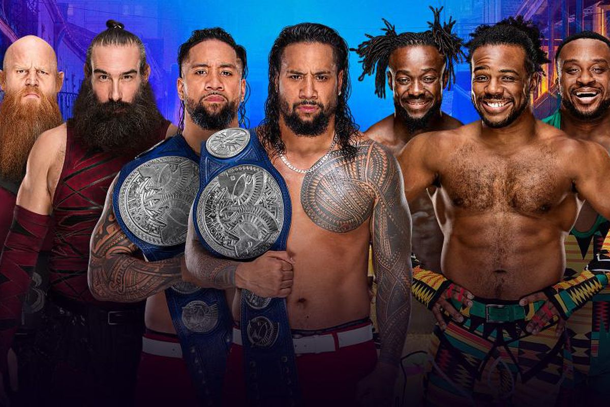 SmackDown Tag Team Title Match Official For WrestleMania 34 Cageside.