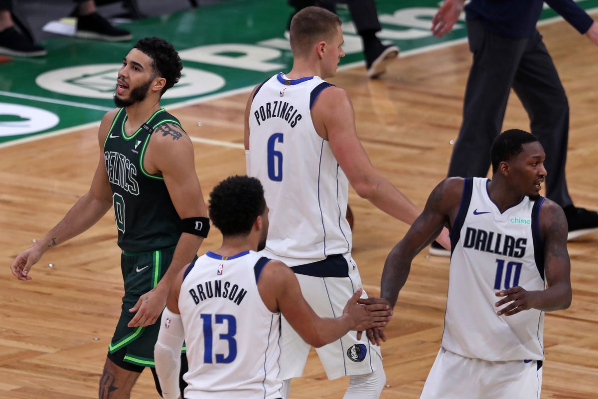Dallas Mavericks Vs Boston Celtics At TD Garden