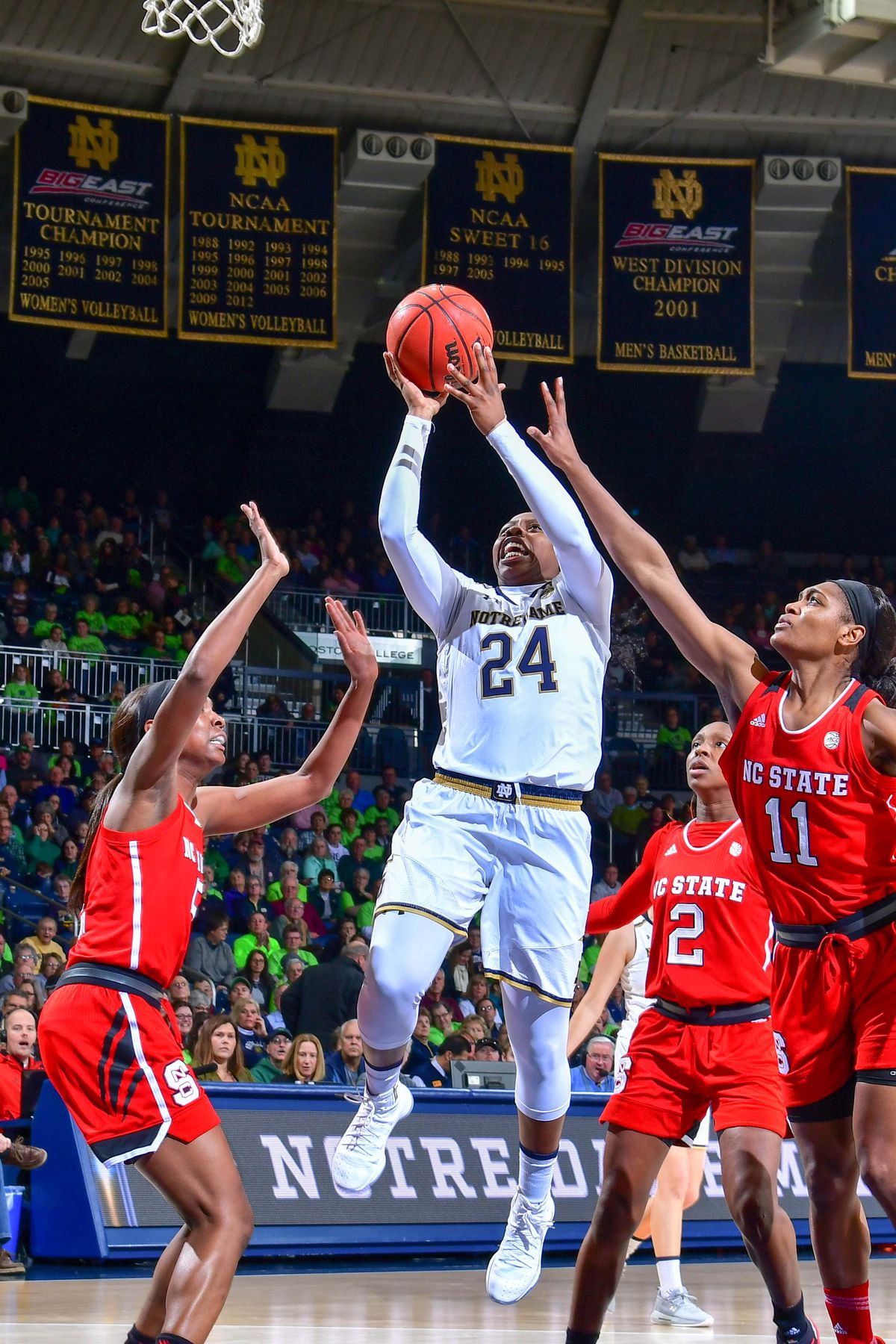 NCAA Womens Basketball: NC State at Notre Dame