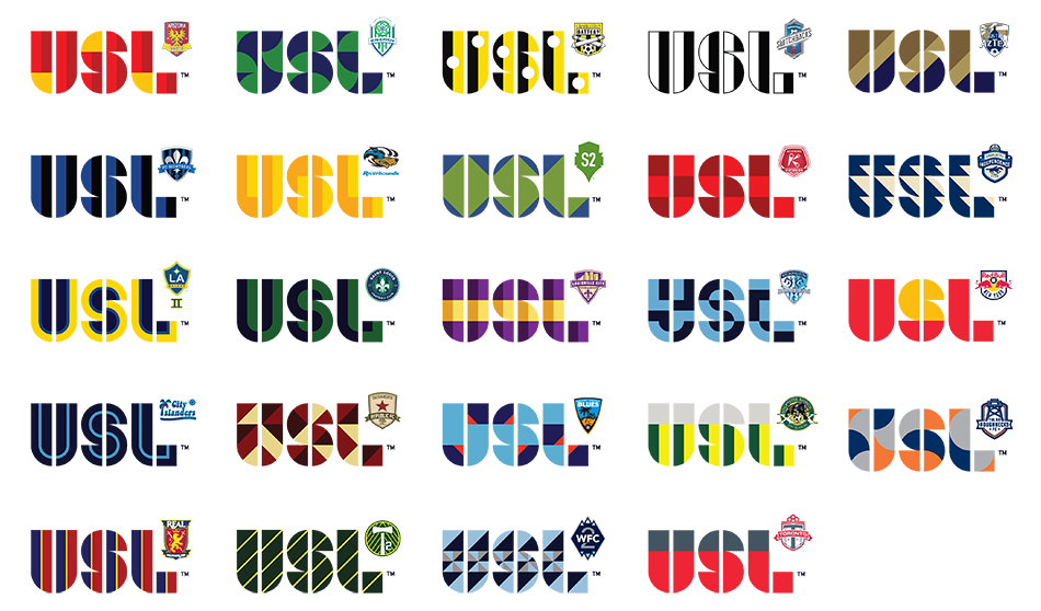 USL team branding