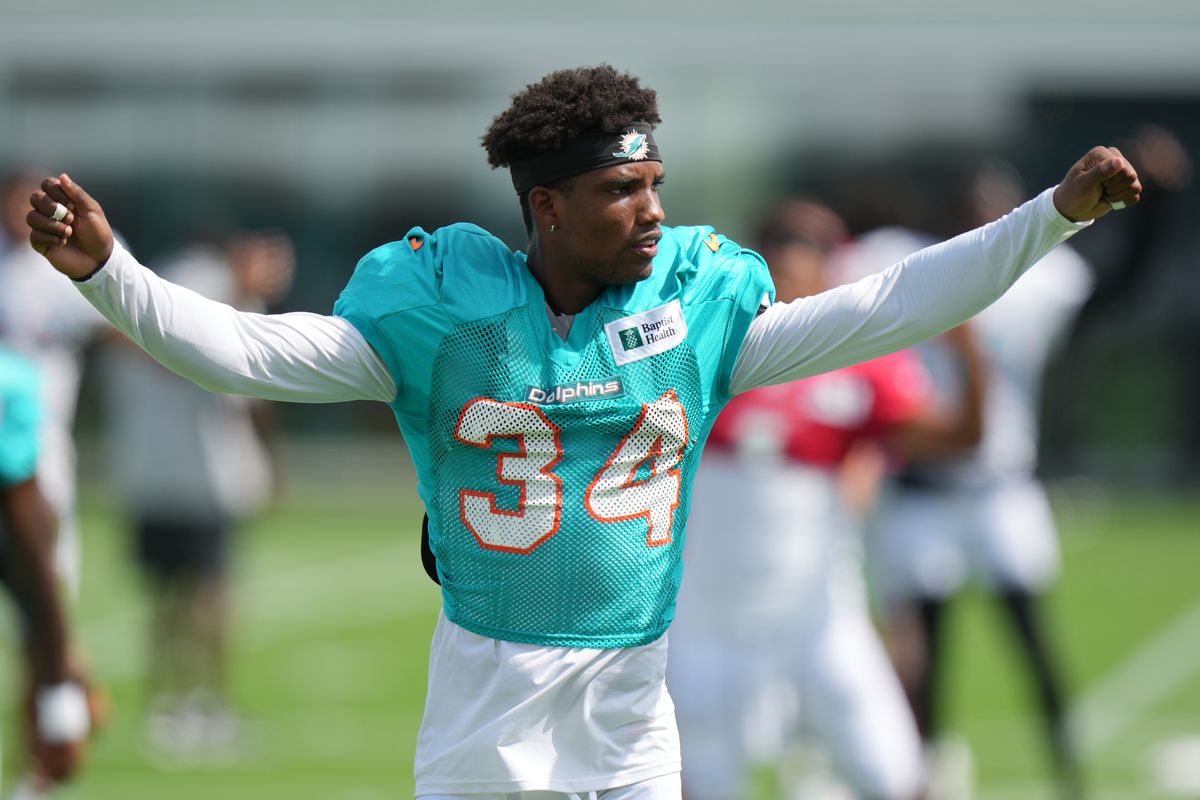 miami dolphins number 34