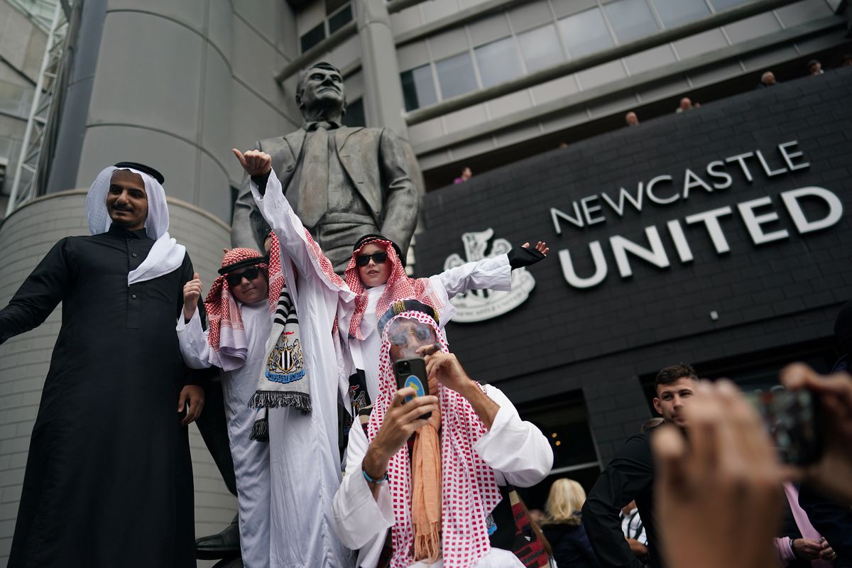 Supporters Head to St James’s Park For The First Game After Newcastle United’s Takeover