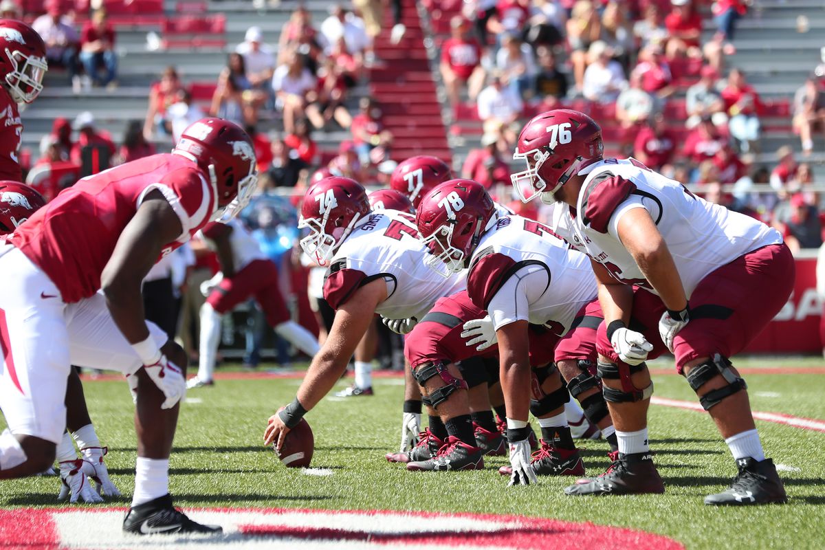 COLLEGE FOOTBALL: SEP 30 New Mexico State at Arkansas