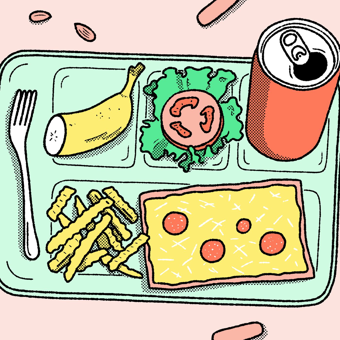 Pizza and milk: Why school lunches feel like they're frozen in time - Vox