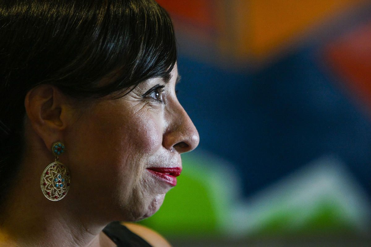 FILE - Representative Angela Romero attends a public engagement workshop at the Sorenson Unity Center in Salt Lake City on Thursday, July 21, 2016. Romero wants to require that all evidence kits police collect after a sexual assault be tested to catalog a