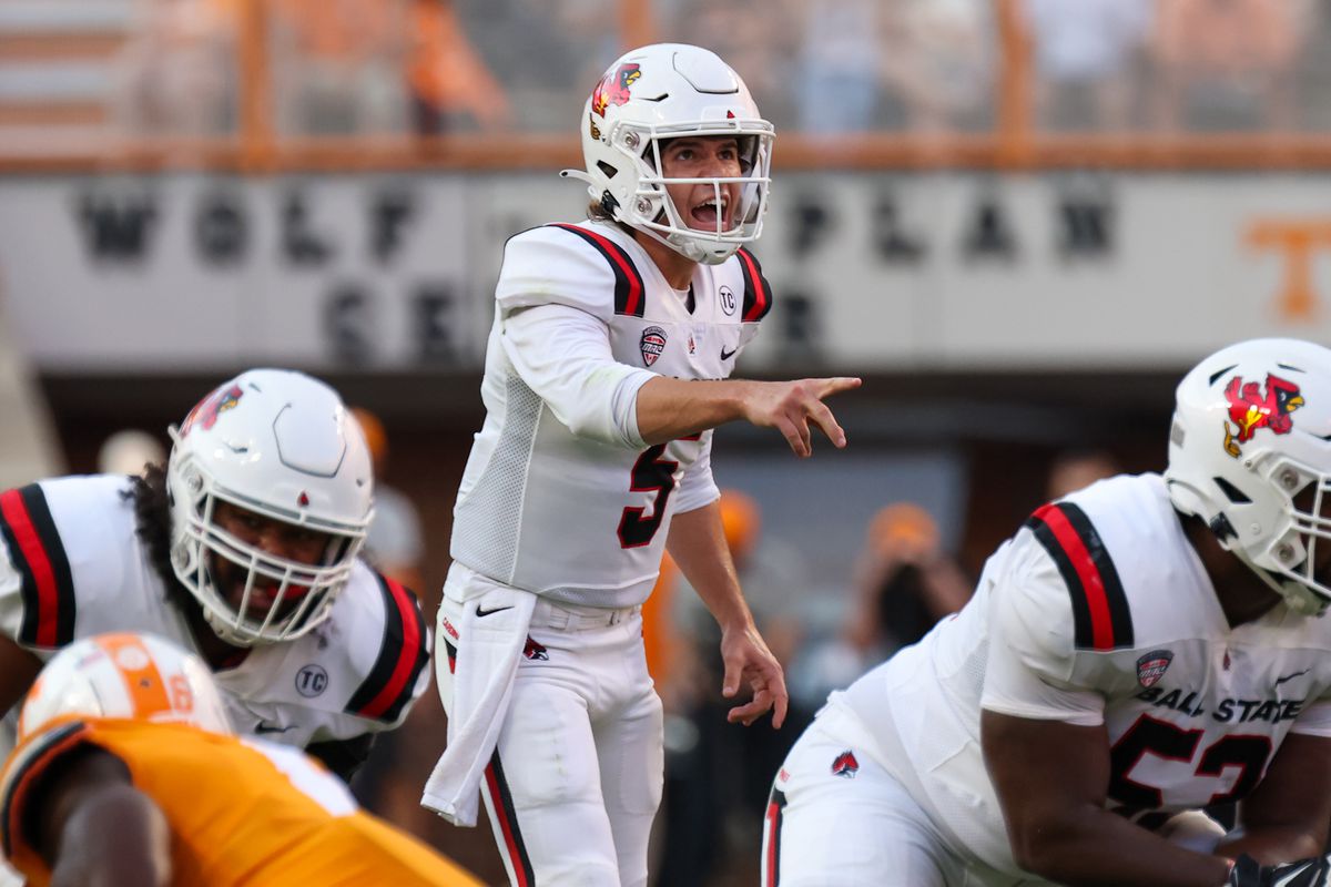 NCAA Football: Ball State at Tennessee