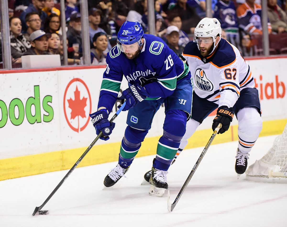 NHL: Preseason-Edmonton Oilers at Vancouver Canucks