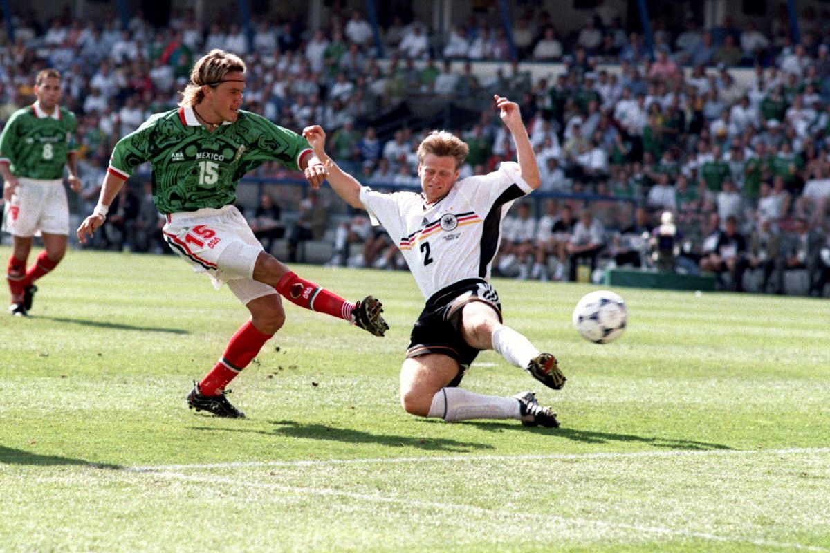 Soccer - World Cup France 98 - Second Round - Germany v Mexico