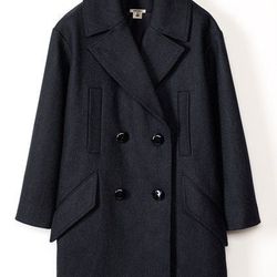 Wool-blend Coat, $299