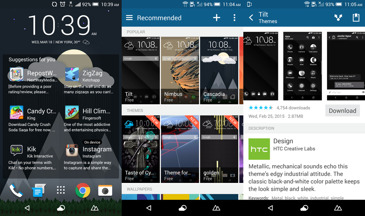 HTC One M9 software