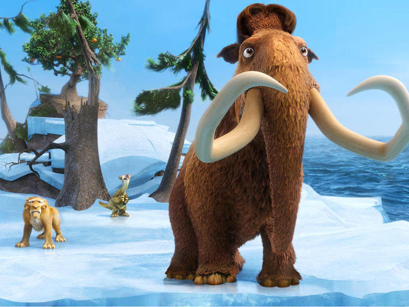 Ice Age Manny Peaches Ice Age Manny Mammoth.