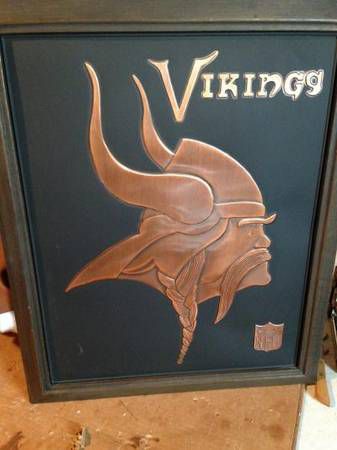 Vikings Bronze Plaque