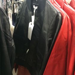 Current/Elliott leather jacket, $150