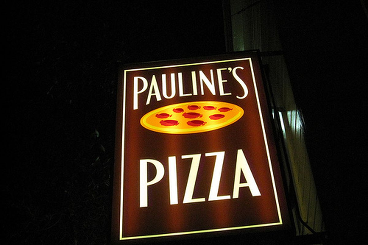Pauline's Pizza in the Mission. 