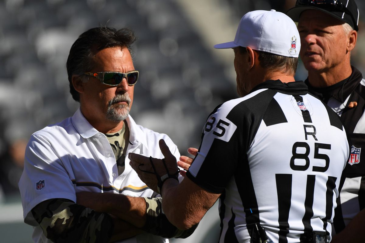 NFL Referees and Former Los Angeles Rams Head Coach Jeff Fisher
