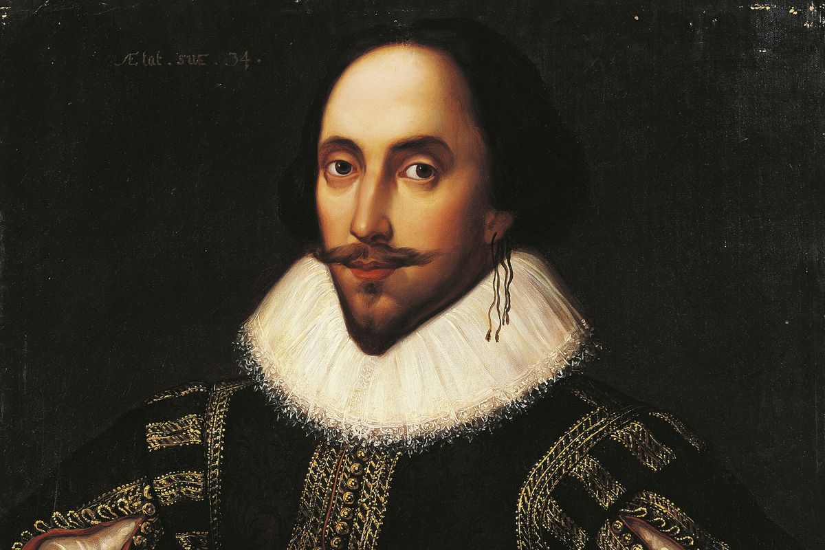 Portrait of William Shakespeare...