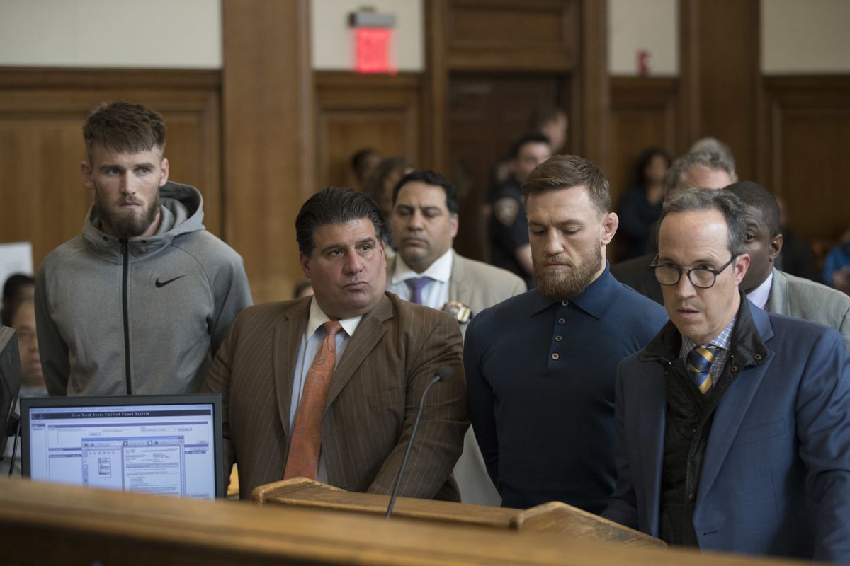Conor McGregor Is Arrainged In Brooklyn Criminal Court