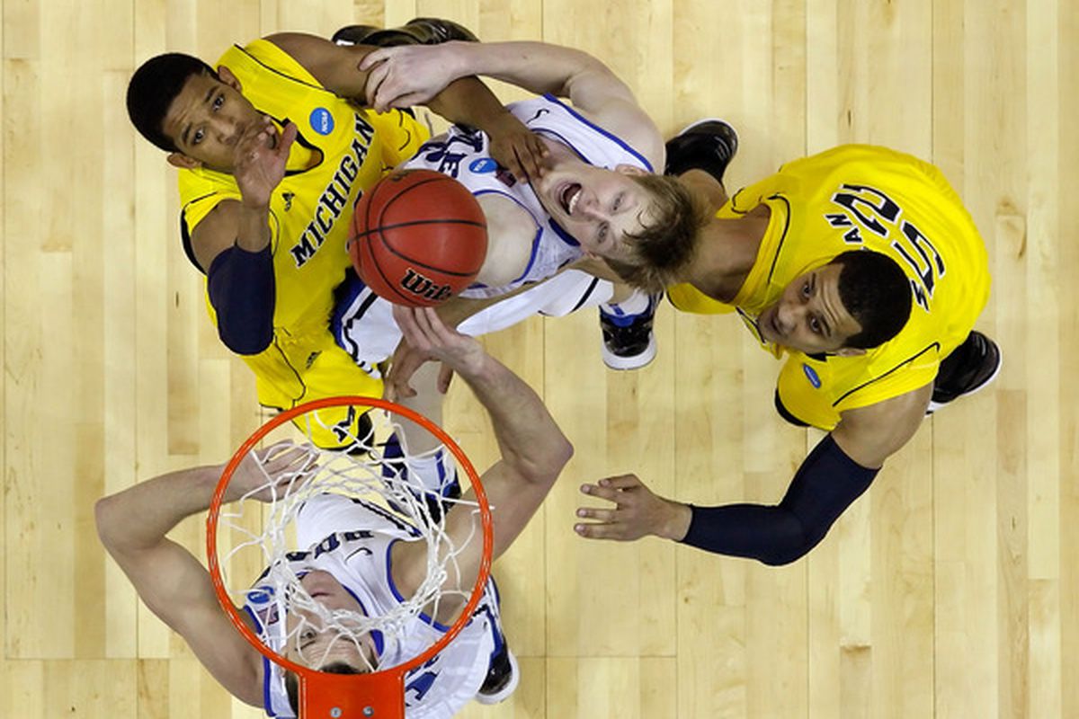 Duke and Michigan played a thrilling Third Round NCAA game in Charlotte weeks ago. They may meet again in November's Maui Invitational, which looks to be the strongest of 2011's early season tournaments.  (Photo by Streeter Lecka/Getty Images)
