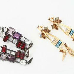 Fitzgerald <a href="http://www.beklina.com/product_info.php?pName=lizzie-fortunato-fitzgerald-earrings&cName=designers-lizzie-fortunato">earrings</a>, $175 on beklina.com.