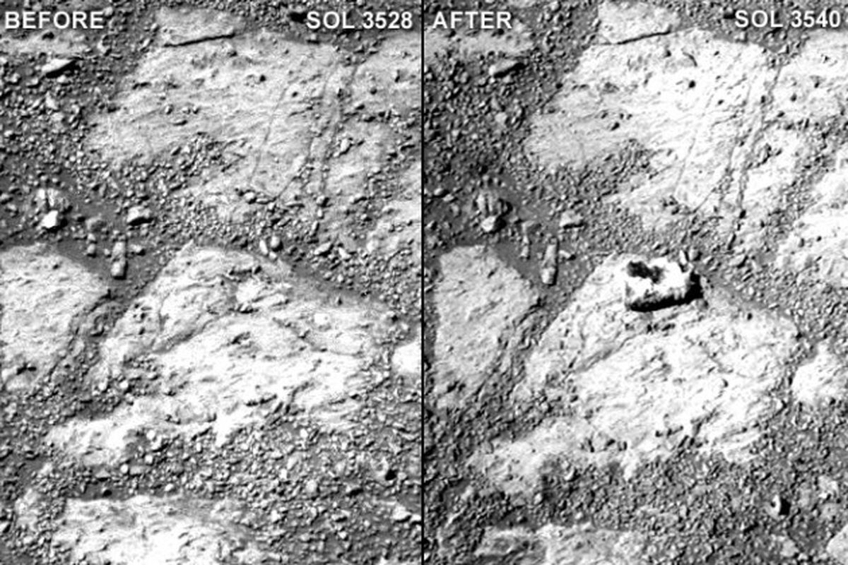 mars rock mystery discovery news