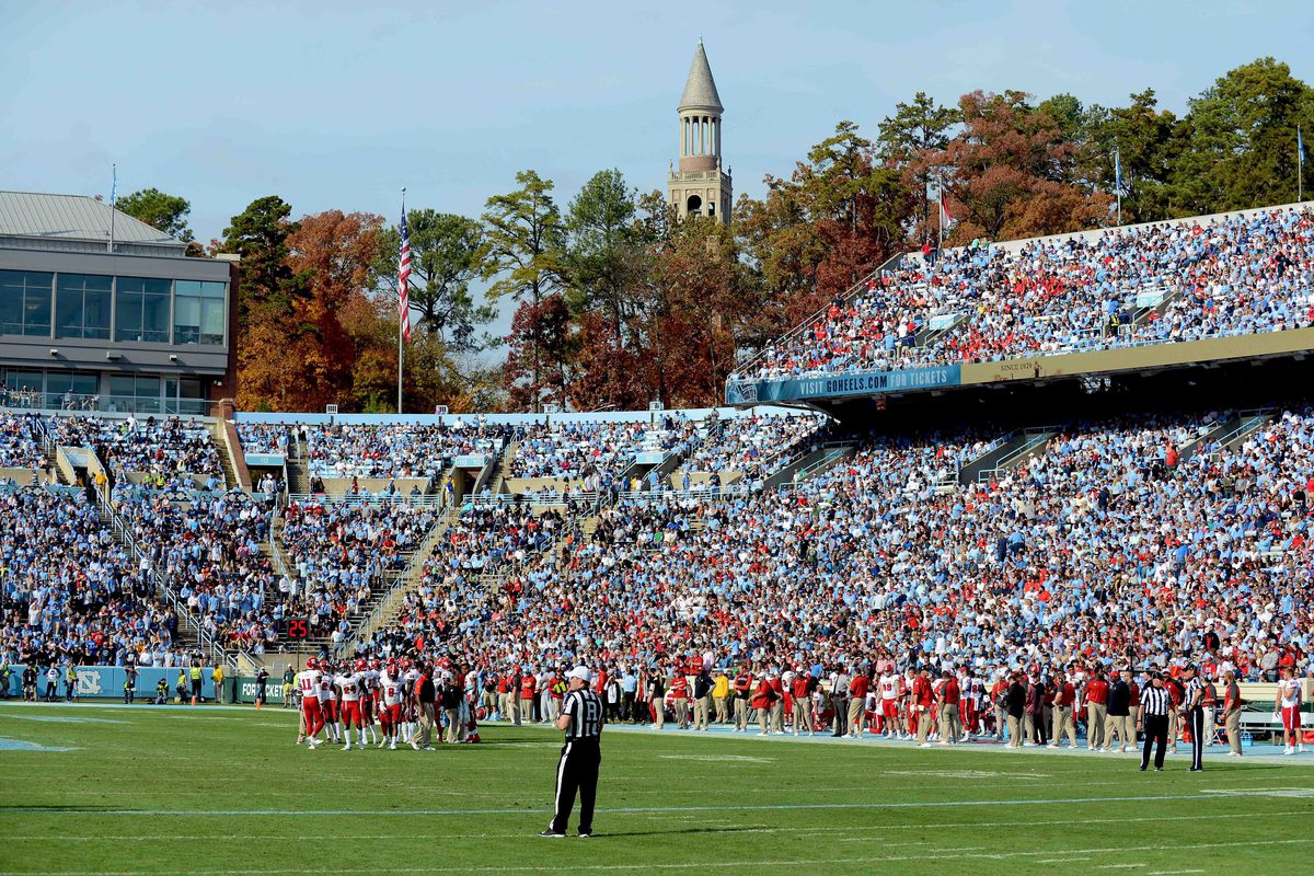 NCAA Football: North Carolina State at North Carolina