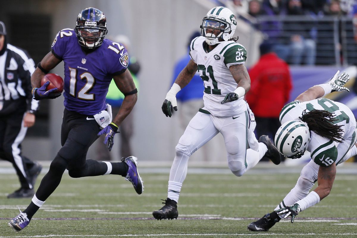 Jacoby Jones had 103 yards and a touchdown against the Jets. 