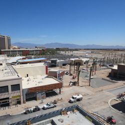 Looking out on Downtown Summerlin and the freestanding restaurants there. <span class="credit"><em>[Photos: Susan Stapleton]</em></span>
