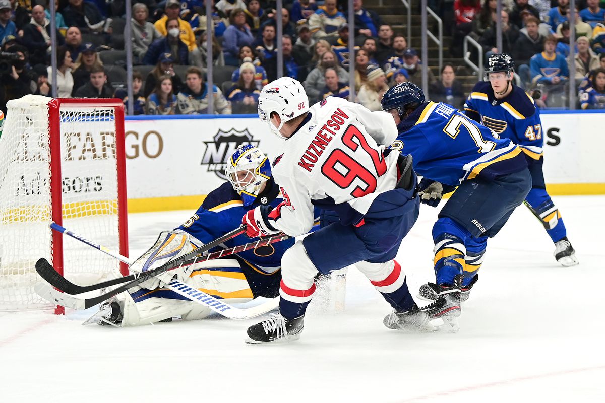 NHL: JAN 07 Capitals at Blues