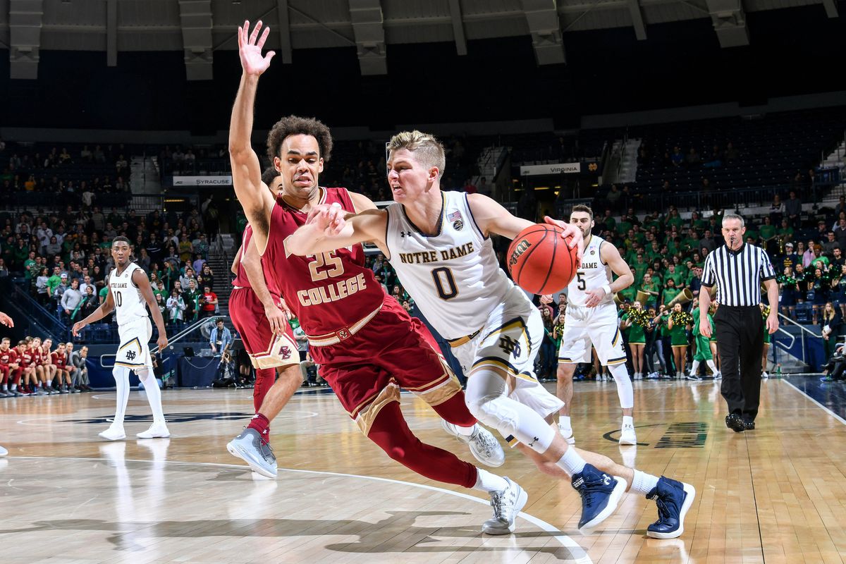NCAA Basketball: Boston College at Notre Dame